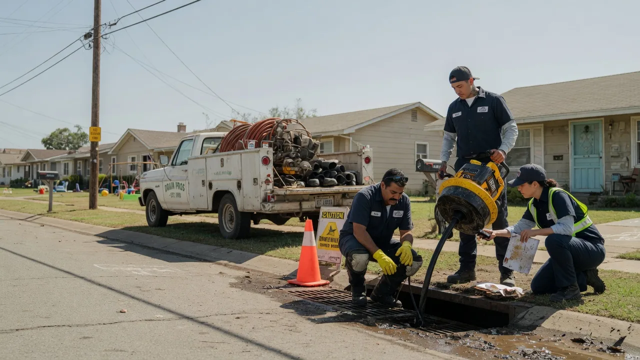 Drain Cleaning in Schwertner, TX near me